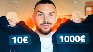 Hoodie à 10€ vs 1.000€ !