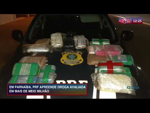 PRF apreende droga avaliada em mais de meio milhaÌƒo em Parnaíba 06 07