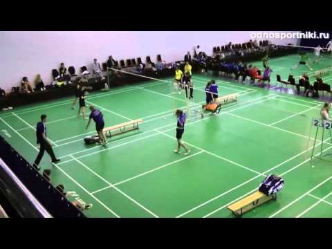 Бадминтон Кубок НФБР  Пермские медведи - ЦП ВСМ РБ Пермь 02.05.13