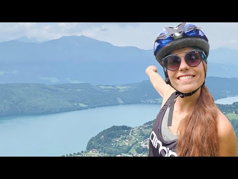 Ingenious e-bike tour on Lake Millstatt in Carinthia with a jump from the 10-meter tower