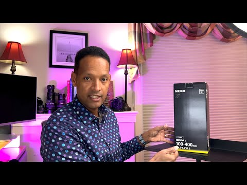 Nikkor Z 100-400mm unboxing  HD 1080p