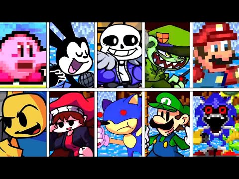 For Hire But Different Mod Every Round | Friday Night Funkin'