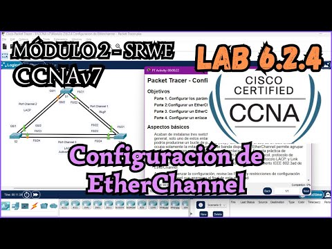 6.2.4 Packet tracer - Configuracion de EtherChannel (Resolucion)