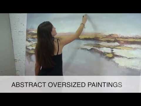 Incredible beautiful abstract painting