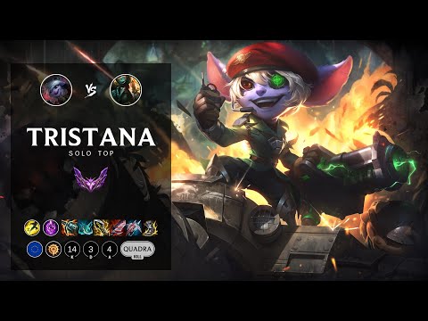 Tristana Top vs Gangplank - EUW Master Patch 12.11