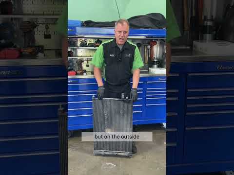 How to tell if a Condenser is Clogged. #condenser #acservice #acrepair #autorepair #howto