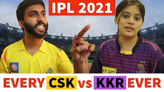 IPL 2021 - Chennai Super Kings VS Kolkata Knight Riders - CSK vs KKR