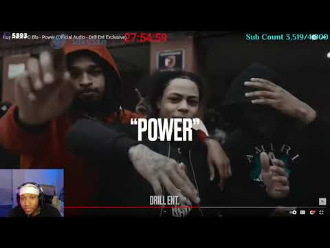 Silky Reacts To Kay Flock x C Blu - Power