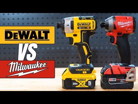 Milwaukee VS DeWalt: Impact Driver Review