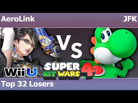 SBW4 Smash 4 - AeroLink (Bayonetta) vs YF | JFK (Yoshi) - Top 32 Losers