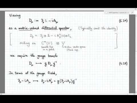 Geometry of Mathematical Physics - Lecture 24