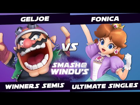 GelJoe (Wario) vs Fonica (Daisy) - Smash @ Windu's 115 - Winners Semis SSBU