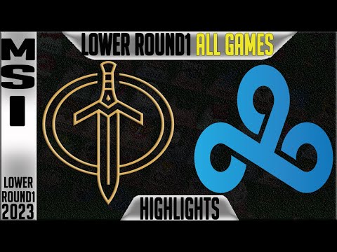 GG vs C9 Highlights ALL GAMES | MSI 2023 Brackets Lower Round 1 Day 6 | Golden Guardians vs Cloud9