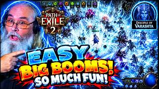 THIS BUILD IS JUST TOO MUCH FUN! Easy BIG BOOM Sorceress | POE2 0.5.5