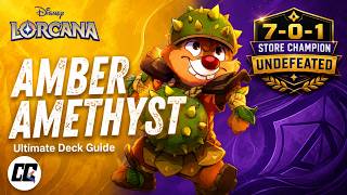 I Went UNDEFEATED at Store Champs with Amber Amethyst | Deck Guide