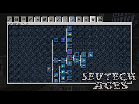 100% SevTech Advancements!  : SevTech Ages Lp Ep #68 Minecraft 1.12