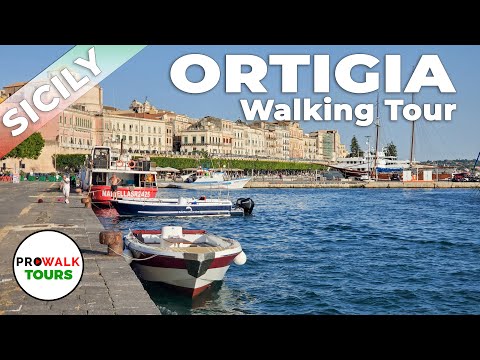Ortigia, Sicily Walking Tour - 4K with Captions - Prowalk Tours