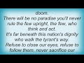 Heaven Shall Burn - The Few Upright Lyrics