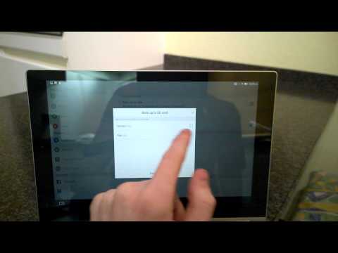 Yoga Tablet 2 - How to back-up app data, apps and contacts on the Yoga Tablet 2 series?