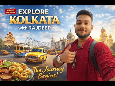 Introducing: Explore Kolkata with Rajdeep | A New Travel Series | Kolkata Vlogger | Kolkata Asmr