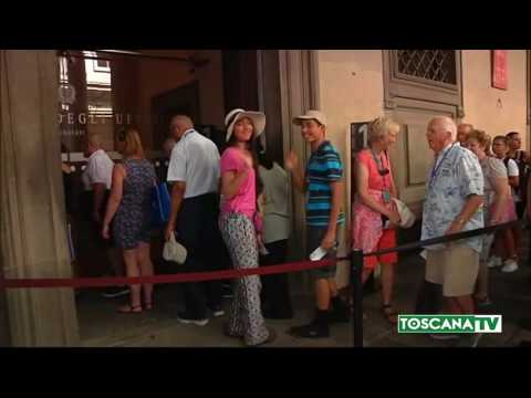 2017-08-05 FIRENZE - UFFIZI,CON AUTOBOTTI RIPARTE ARIA CONDIZIONATA