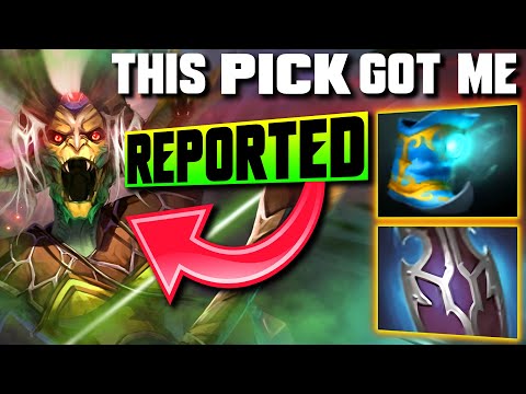 This MEDUSA Pick Got me REPORTED?! - Grubby - Dota 2