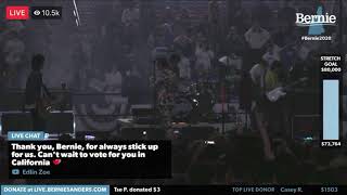 Bernie with the strokes - nyc cops