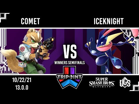 Tripoint Smash Ultimate 117 - Winners Semifinals - Comet(Fox) Vs. IceKnight(Greninja)