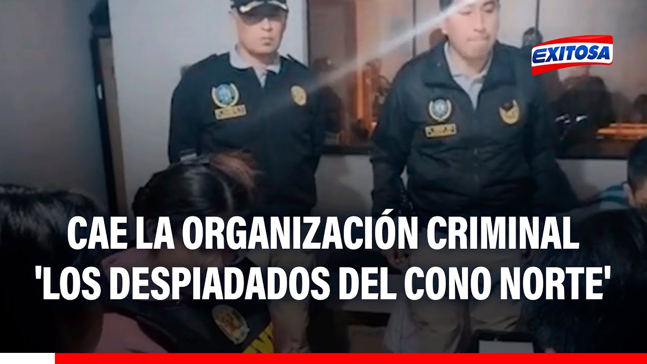 🔴🔵 Cae organización criminal 'Los Despiadados del Cono Norte': Dedicada a la extorsión y sicariato