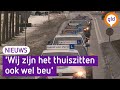 Rijschoolhouders zijn lockdown zat en maken daarom protestrit