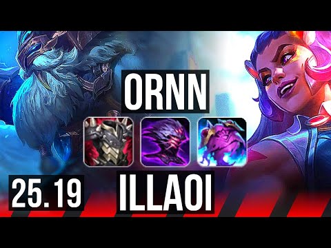 ORNN vs ILLAOI (TOP) | 7/2/10 | EUW Master | 25.19