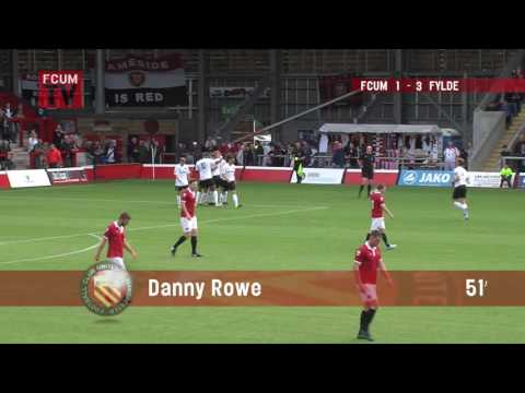 FCUM vs AFC Fylde -10/08/16 - Highlights