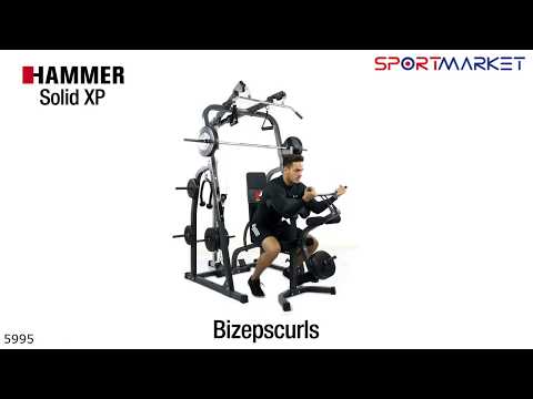 H4513 Скамья со стойками Hammer Solid XP