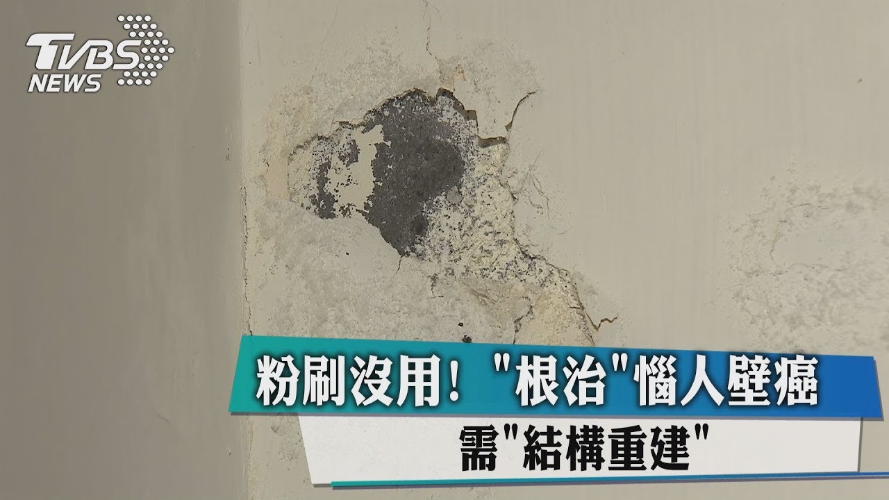 粉刷沒用！根治惱人壁癌　需「結構重建」