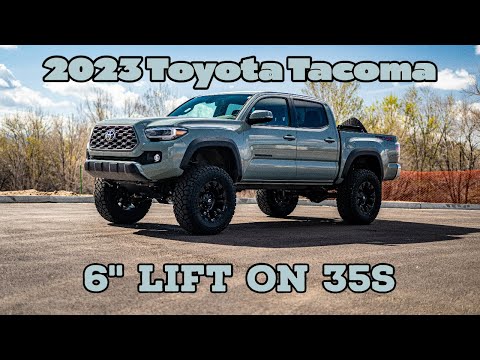 2023 Toyota Tacoma on 6" Lift and 35s