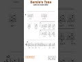 Bernie's Tune. How to play guitar
