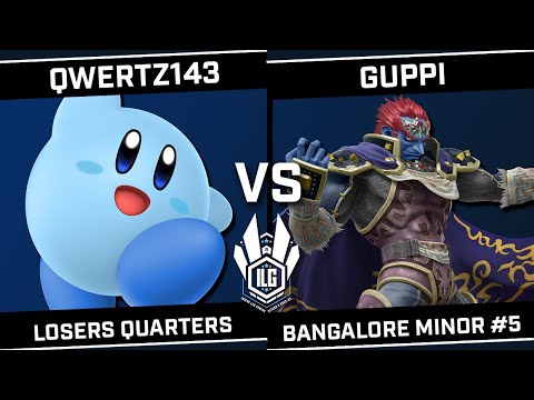 qwertz143 (Kirby) vs Guppi (Ganondorf) - ILG Bangalore Minor #5