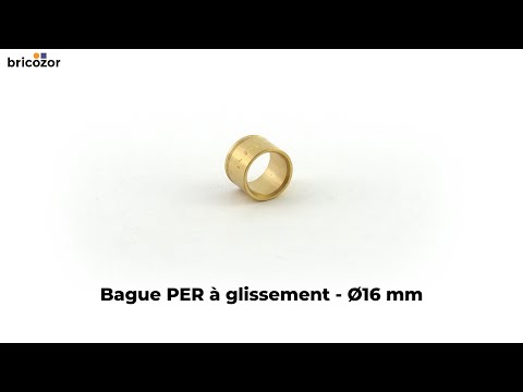 Bague seule pour raccord PER à glissement BRICOZOR
