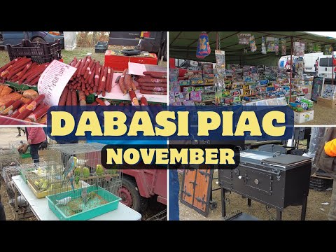 Dabasi Állat- és Kirakodóvásár - November 2025 - Hungary [4k Ultra HD 60fps]