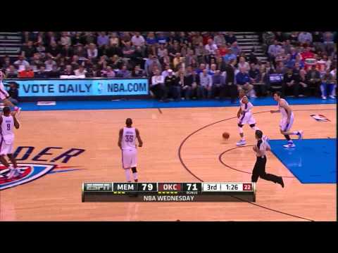 Rudy Gay big night 28 points vs Oklahoma City Thunder full highlights 11/14/2012 HD