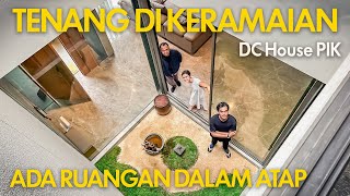(RUMAH UNIK) Rumah Tropis Modern, Ada Ruangan nya Dalam Atap