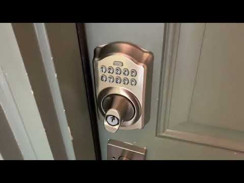 Schlage BE365 V CAM 619 Camelot Keypad Deadbolt Review