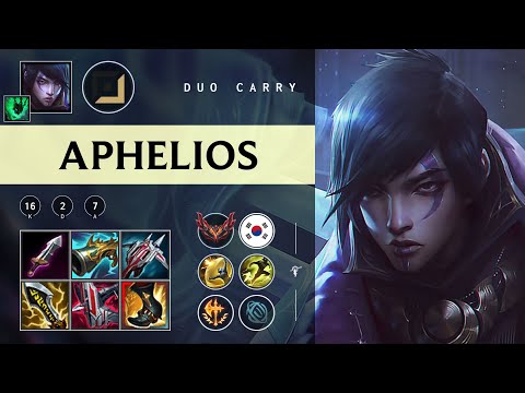 Aphelios ADC vs Xerath - KR Grandmaster Patch 25.23