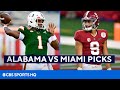 Alabama vs Miami Preview and Predictions | CBS Sports HQ