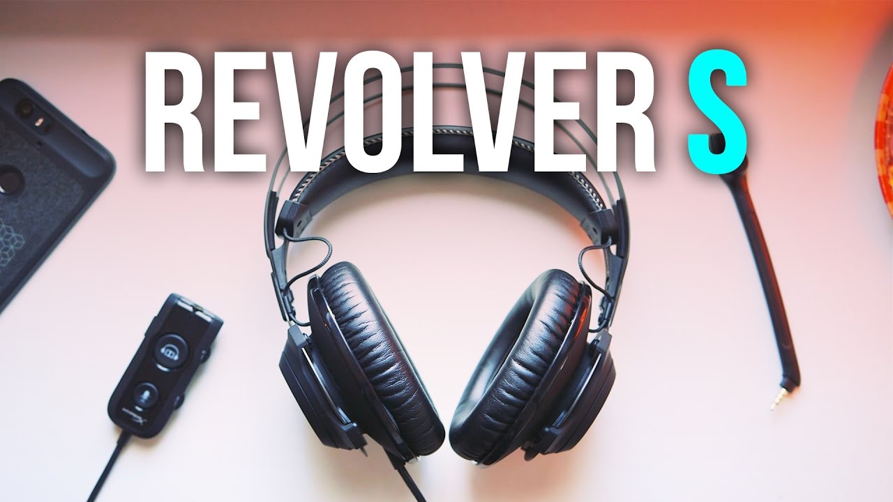 Tai nghe có dây HyperX Cloud Revolver S Gun Metal chính hãng - Video