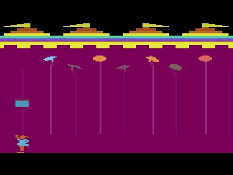 Dishaster Gameplay Atari 2600