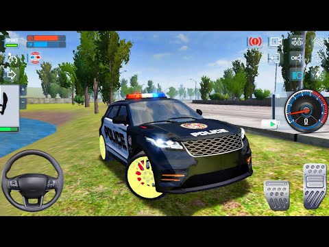 Police Simulator 2022 - Range Rover Defender Police Car Realistic Driving Video - Android GamePlay
