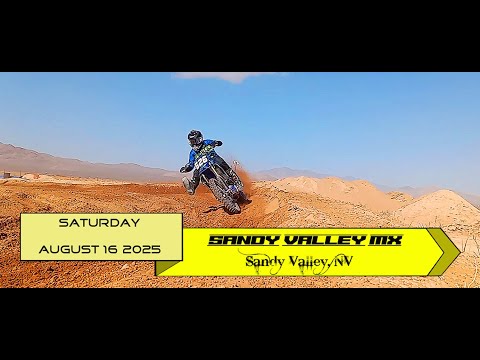 Action from a very early morning Sandy Valley practice on August 16, 2025