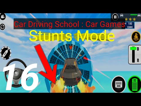 Car Driving School: Car Games Stunts Mode Levels 82 To 84 Gameplay Walkthrough (Android,Ios) Part 16