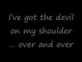 Billy Talent - Devil On My Shoulder with lyrics
